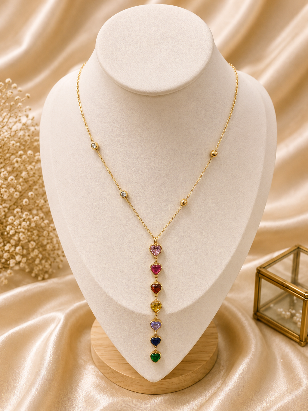 Collier Luxe Rainbow