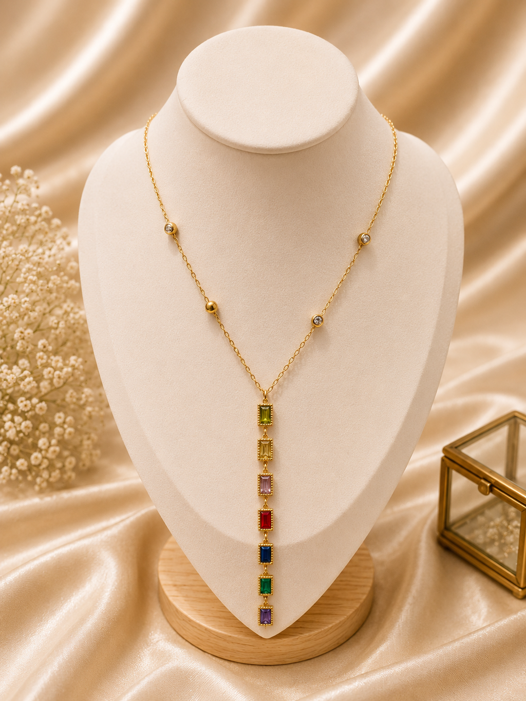 Collier Luxe Rainbow